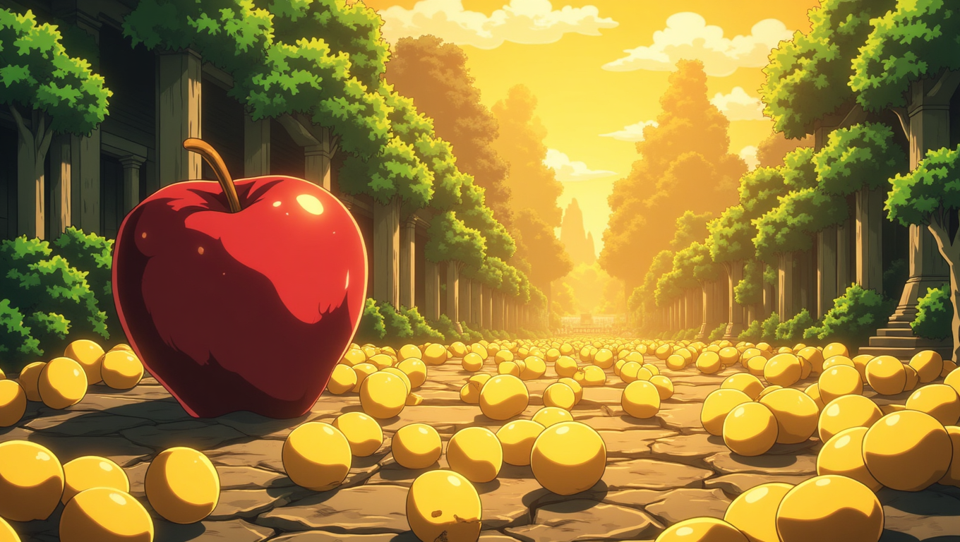 Noob vs Hacker Gold Apple