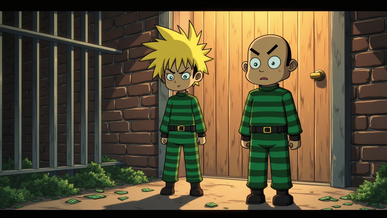 Stick Bros Leave Prison