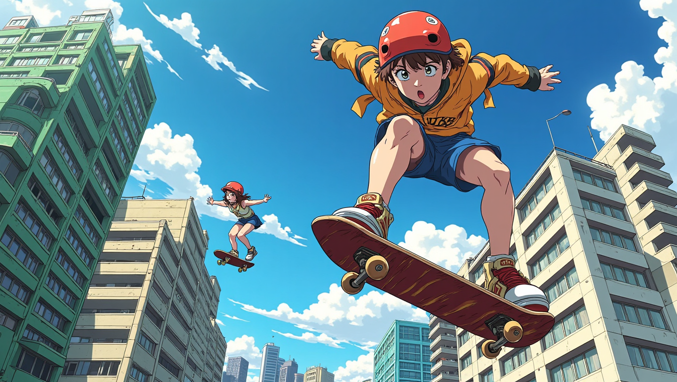 أوبي سكيت للأبد باركور