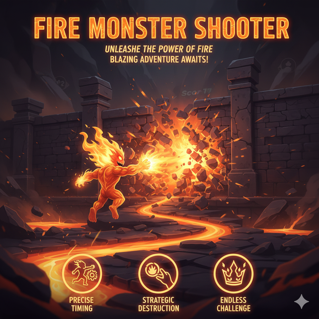 Fire Monster Shooter