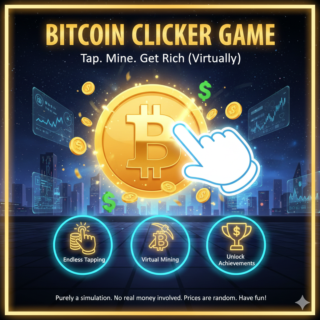 Bitcoin Clicker Game